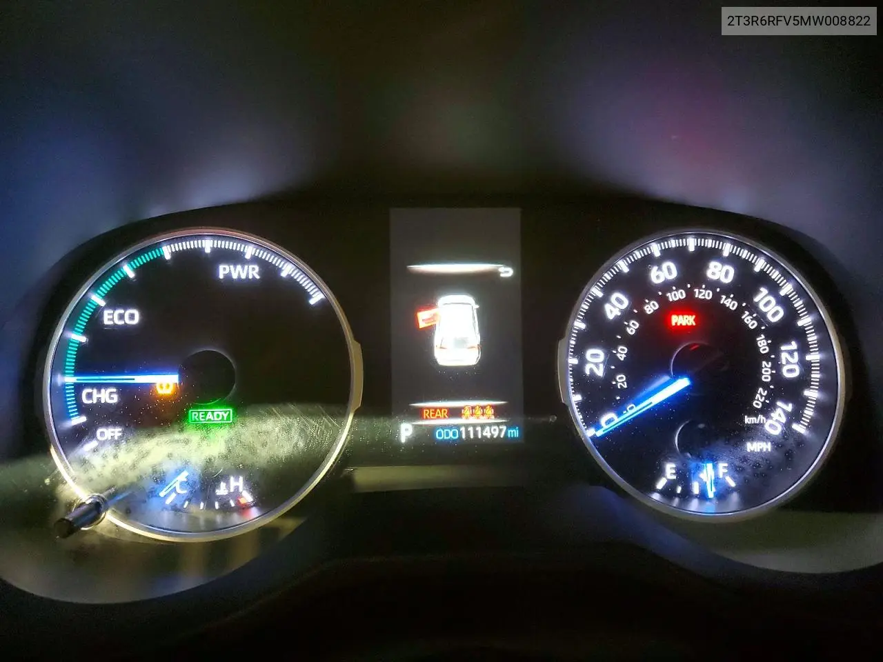 2T3R6RFV5MW008822 2021 Toyota Rav4 Xle