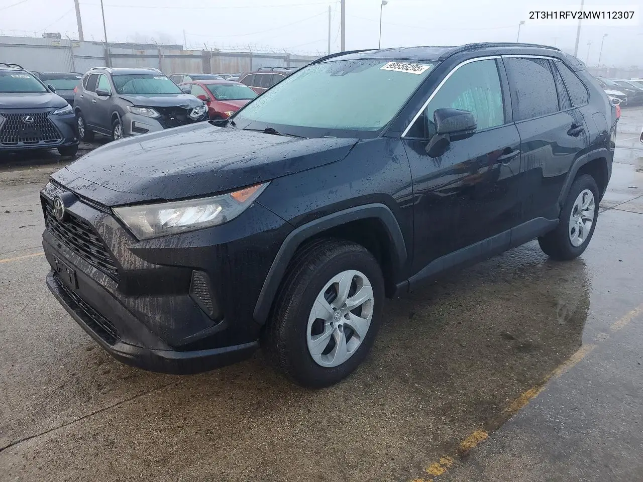 2T3H1RFV2MW112307 2021 Toyota Rav4 Le