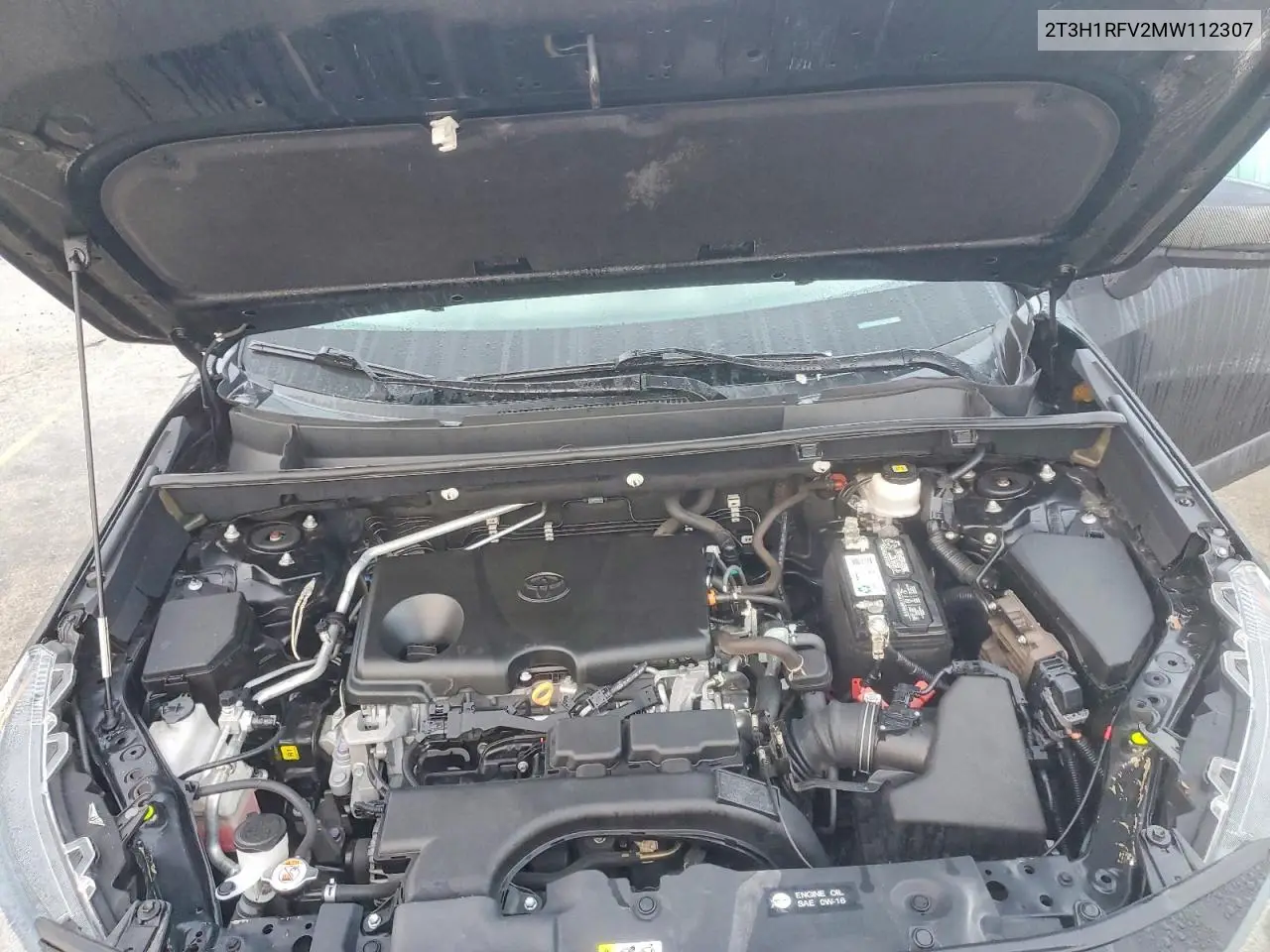 2T3H1RFV2MW112307 2021 Toyota Rav4 Le