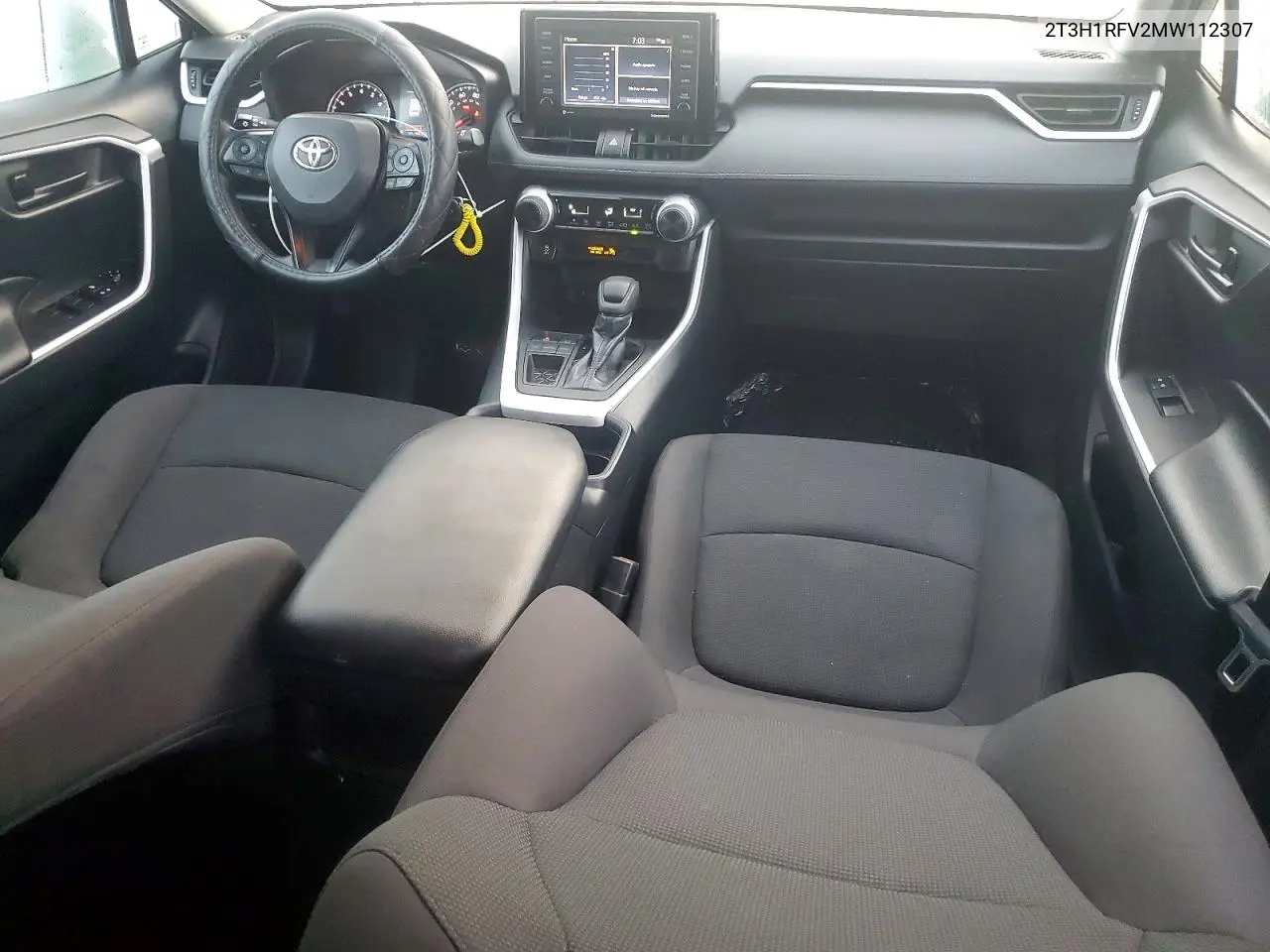 2T3H1RFV2MW112307 2021 Toyota Rav4 Le