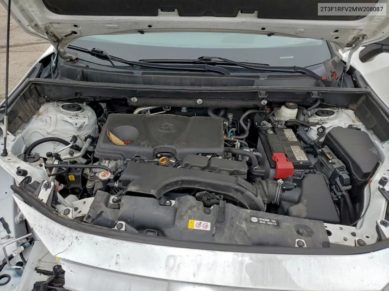 2T3F1RFV2MW208087 2021 Toyota Rav4 Le