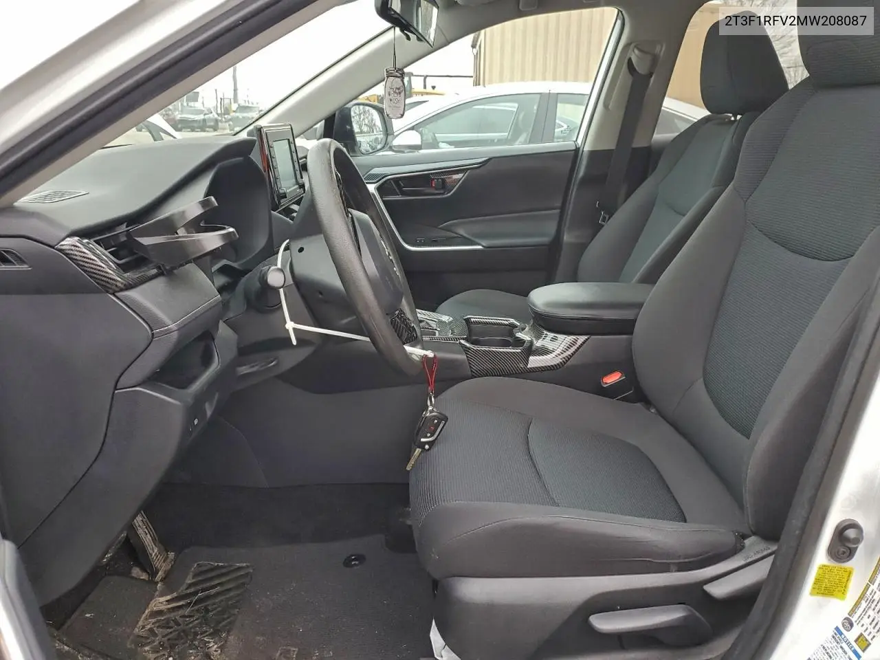 2T3F1RFV2MW208087 2021 Toyota Rav4 Le