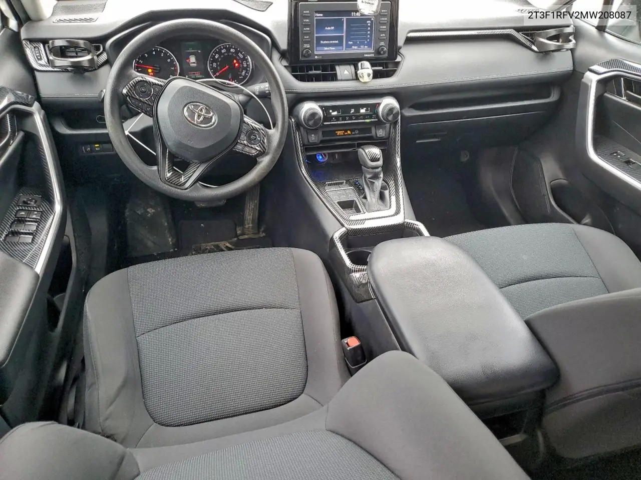 2T3F1RFV2MW208087 2021 Toyota Rav4 Le