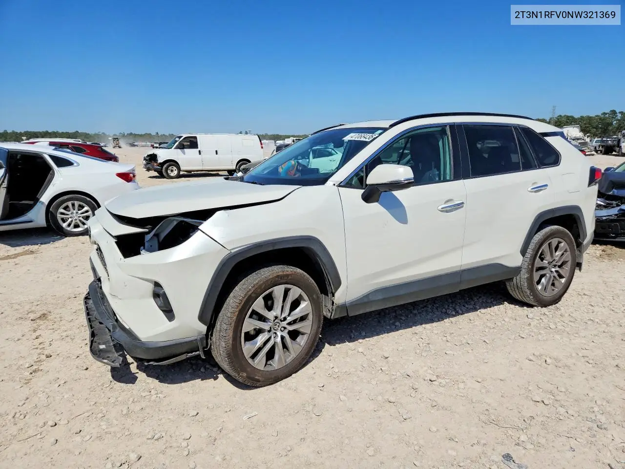 2T3N1RFV0NW321369 2022 Toyota Rav4 Limited