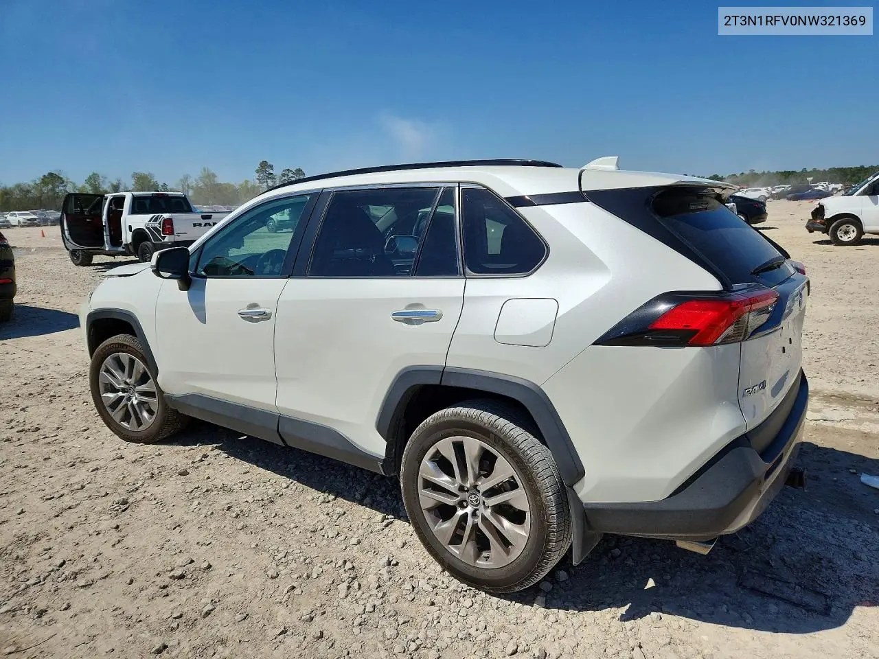2T3N1RFV0NW321369 2022 Toyota Rav4 Limited