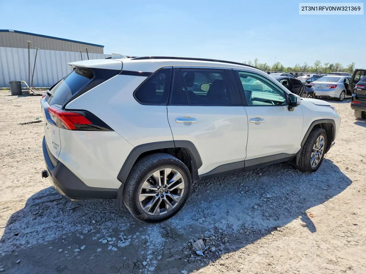 2T3N1RFV0NW321369 2022 Toyota Rav4 Limited