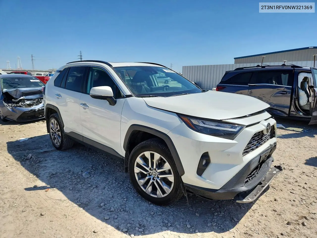 2T3N1RFV0NW321369 2022 Toyota Rav4 Limited