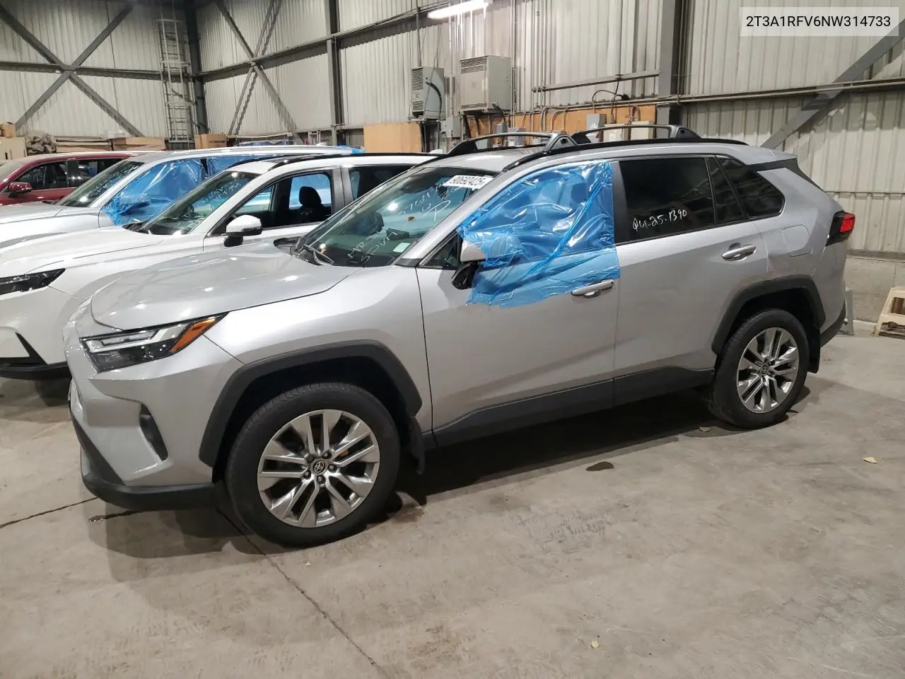 2T3A1RFV6NW314733 2022 Toyota Rav4 Xle Premium
