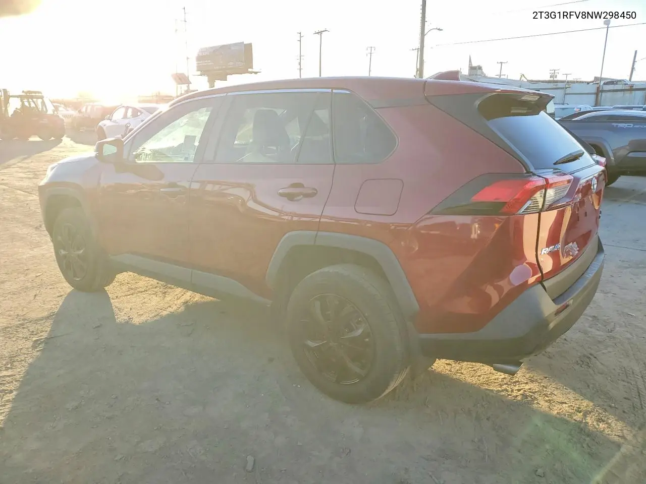 2T3G1RFV8NW298450 2022 Toyota Rav4 Le