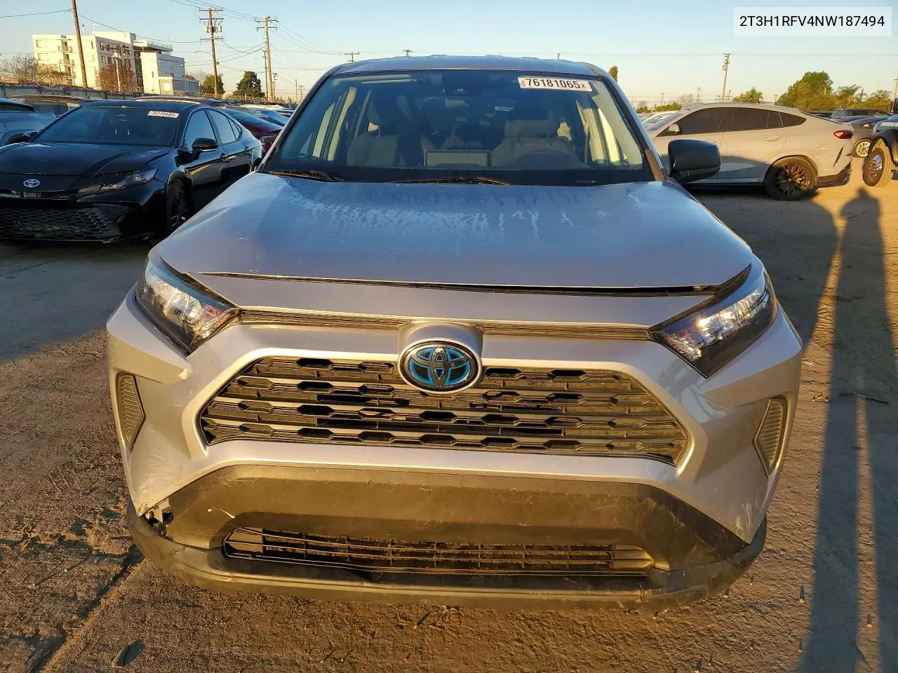2T3H1RFV4NW187494 2022 Toyota Rav4 Le