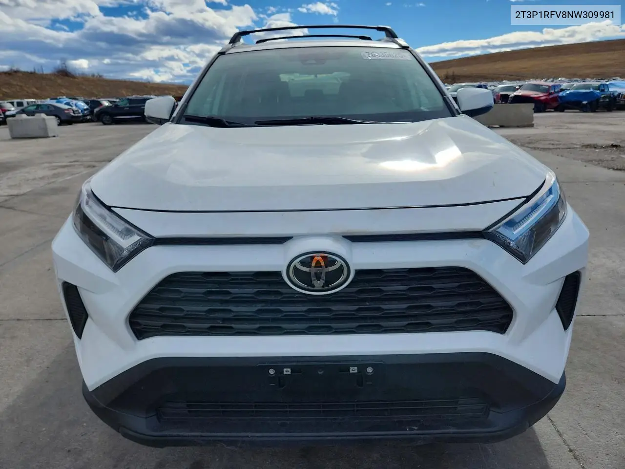 2T3P1RFV8NW309981 2022 Toyota Rav4 Xle