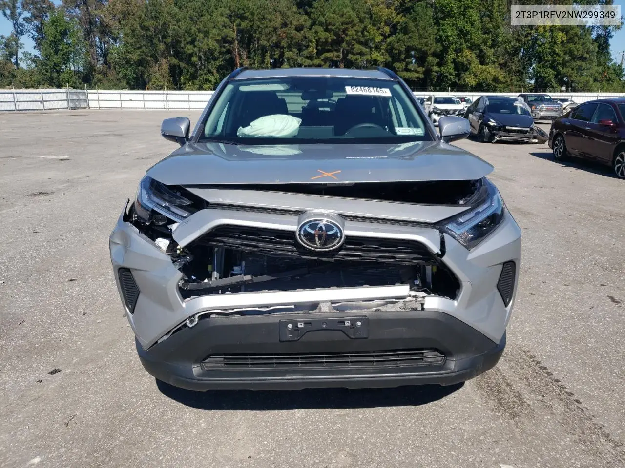2T3P1RFV2NW299349 2022 Toyota Rav4 Xle