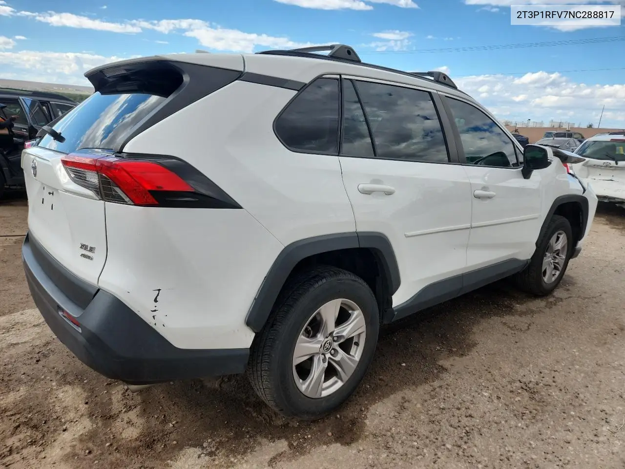 2T3P1RFV7NC288817 2022 Toyota Rav4 Xle