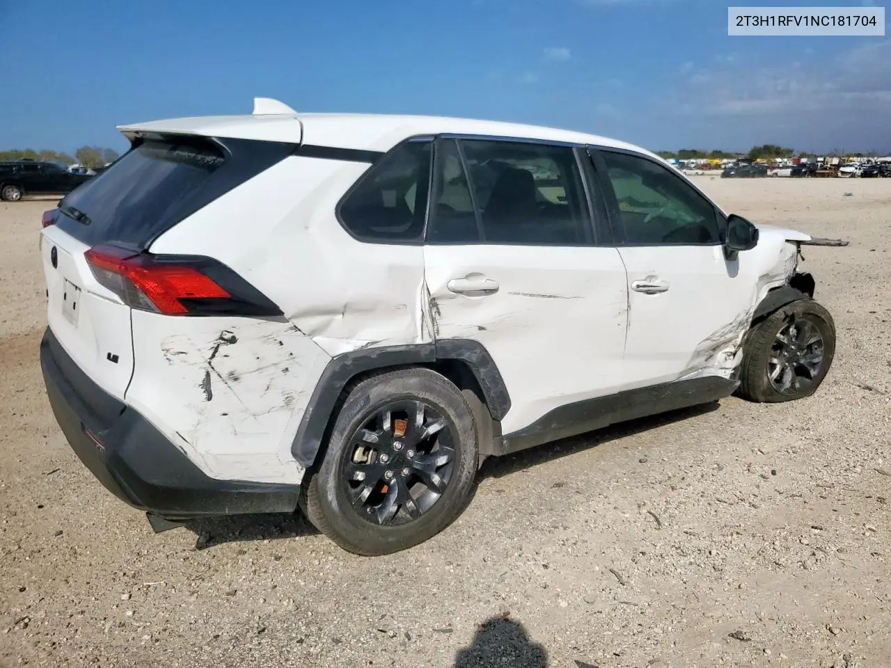 2T3H1RFV1NC181704 2022 Toyota Rav4 Le