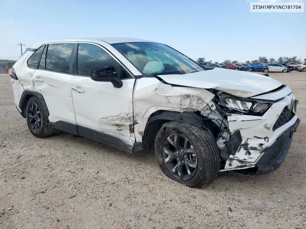 2T3H1RFV1NC181704 2022 Toyota Rav4 Le