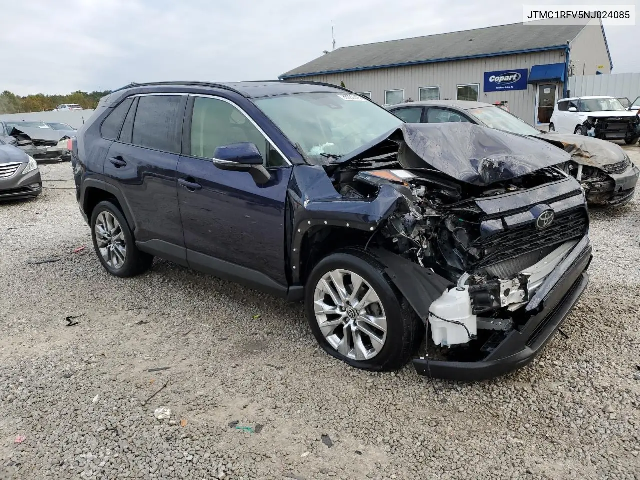 JTMC1RFV5NJ024085 2022 Toyota Rav4 Xle Premium