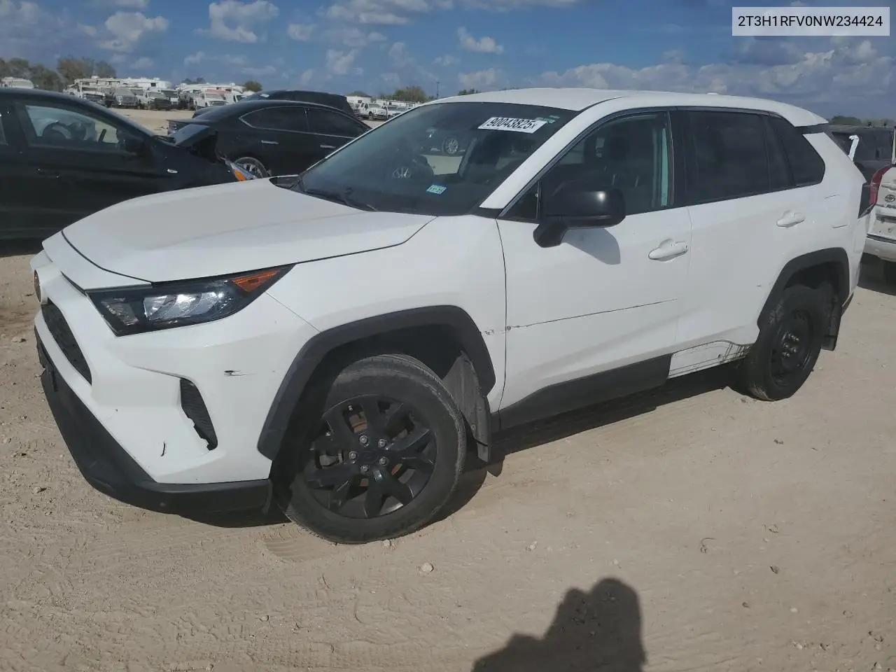 2T3H1RFV0NW234424 2022 Toyota Rav4 Le