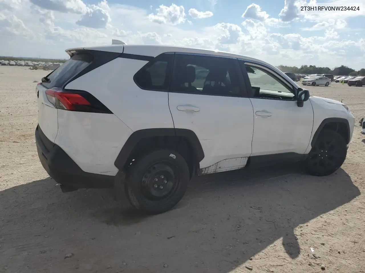 2T3H1RFV0NW234424 2022 Toyota Rav4 Le