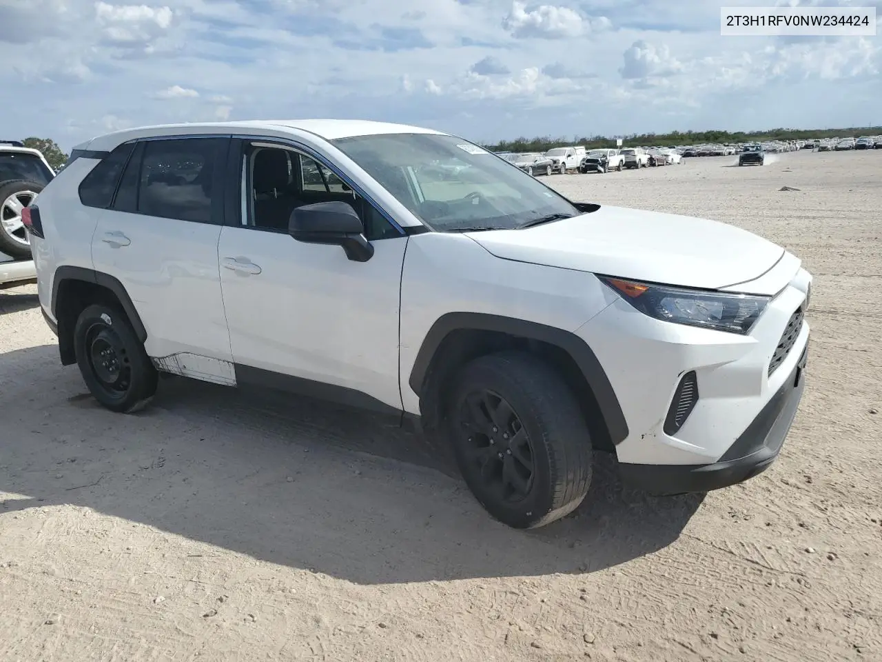 2T3H1RFV0NW234424 2022 Toyota Rav4 Le