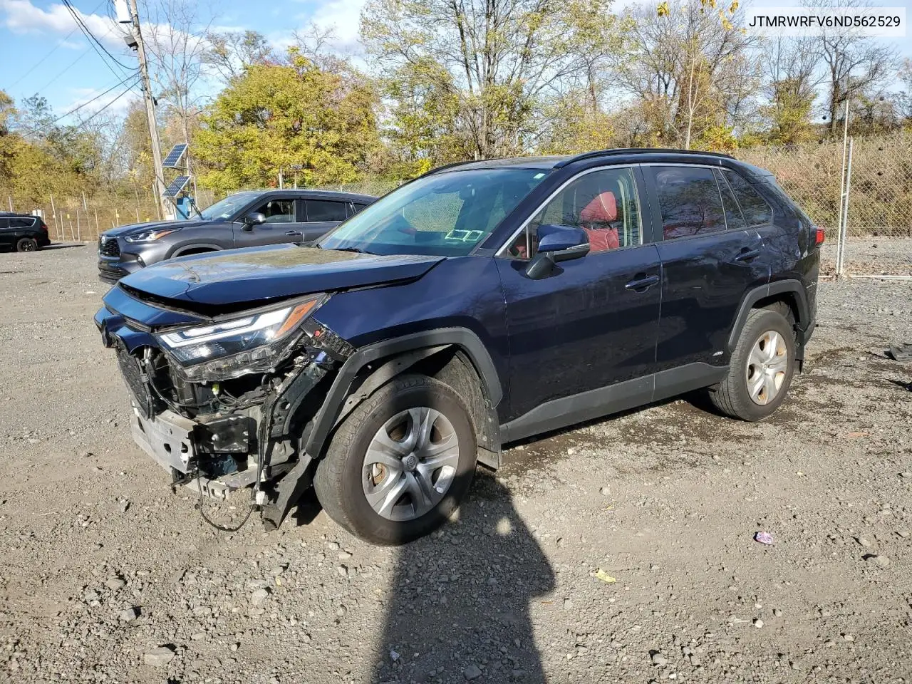 JTMRWRFV6ND562529 2022 Toyota Rav4 Xle