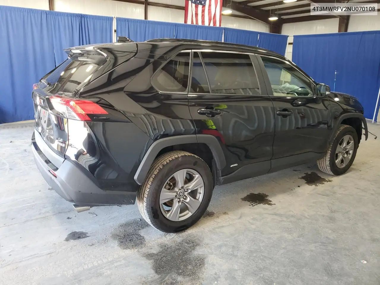 4T3MWRFV2NU070108 2022 Toyota Rav4 Le