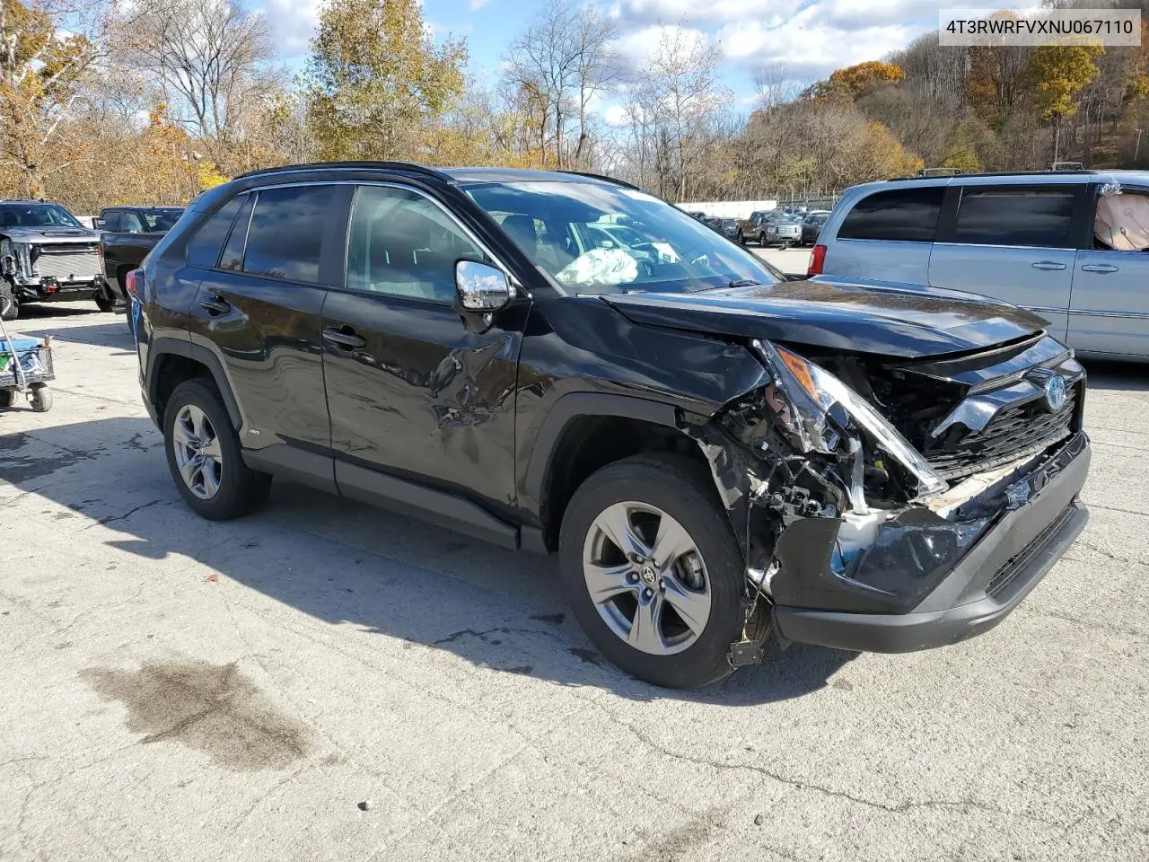 4T3RWRFVXNU067110 2022 Toyota Rav4 Xle