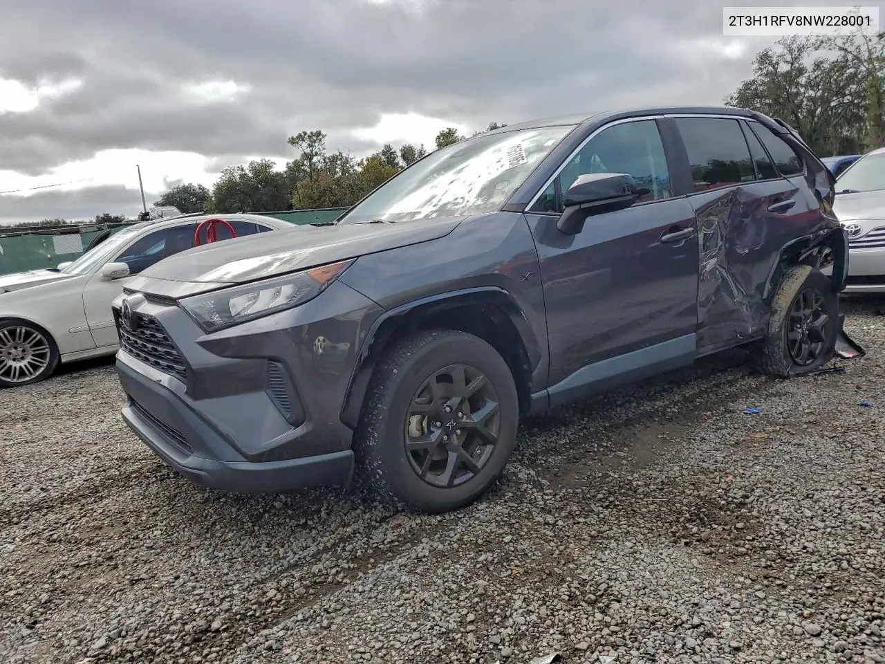 2T3H1RFV8NW228001 2022 Toyota Rav4 Le