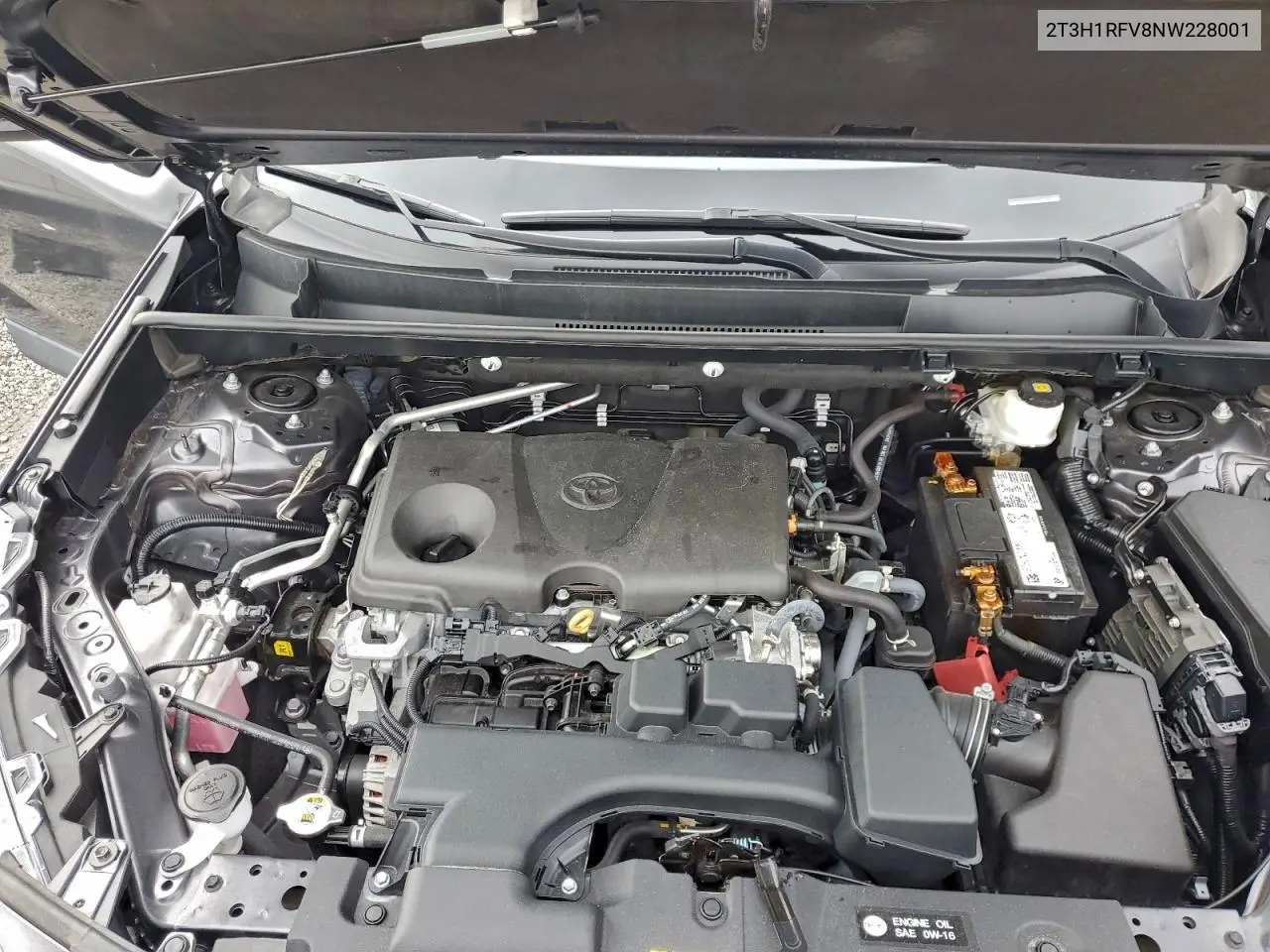 2T3H1RFV8NW228001 2022 Toyota Rav4 Le