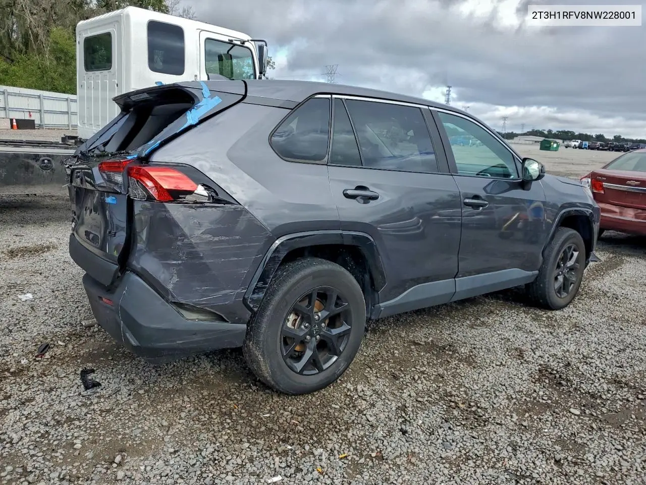 2T3H1RFV8NW228001 2022 Toyota Rav4 Le