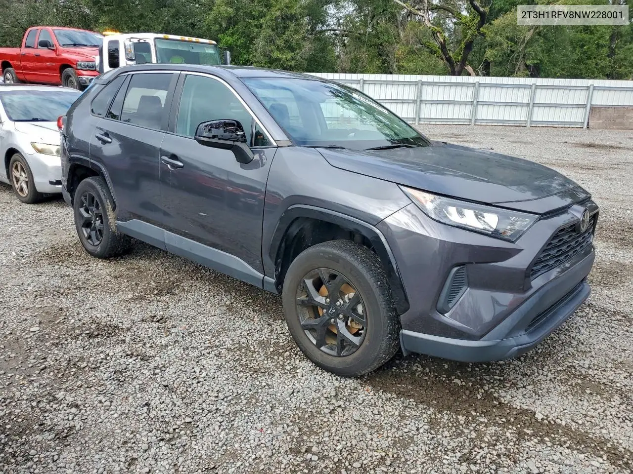 2T3H1RFV8NW228001 2022 Toyota Rav4 Le