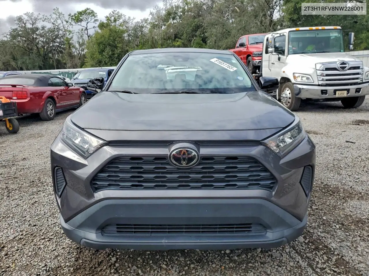 2T3H1RFV8NW228001 2022 Toyota Rav4 Le