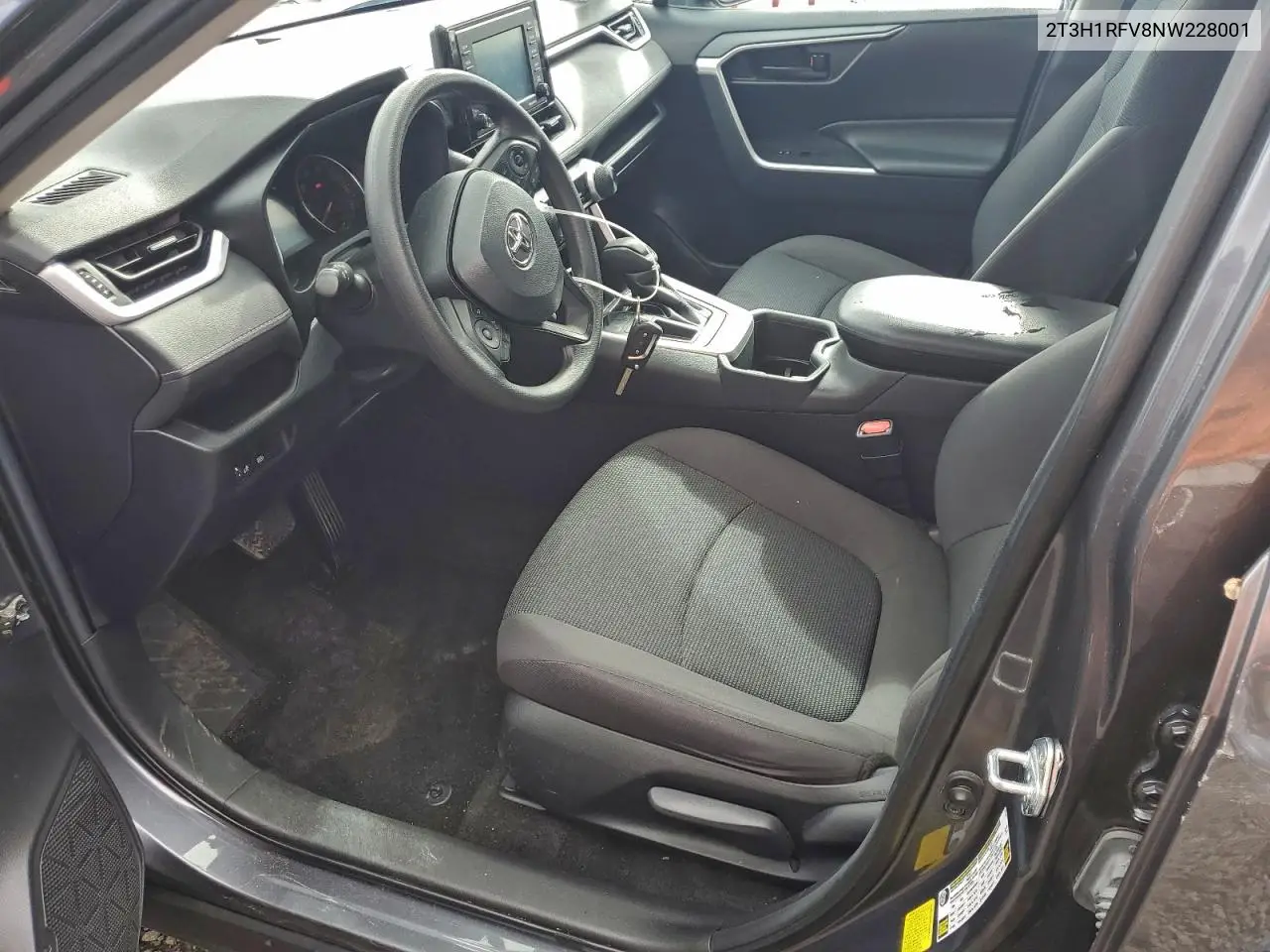 2T3H1RFV8NW228001 2022 Toyota Rav4 Le