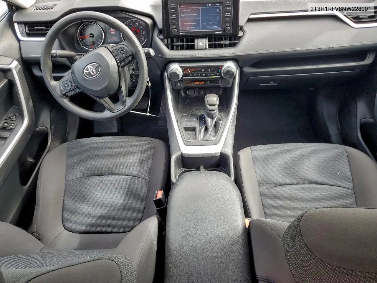 2T3H1RFV8NW228001 2022 Toyota Rav4 Le