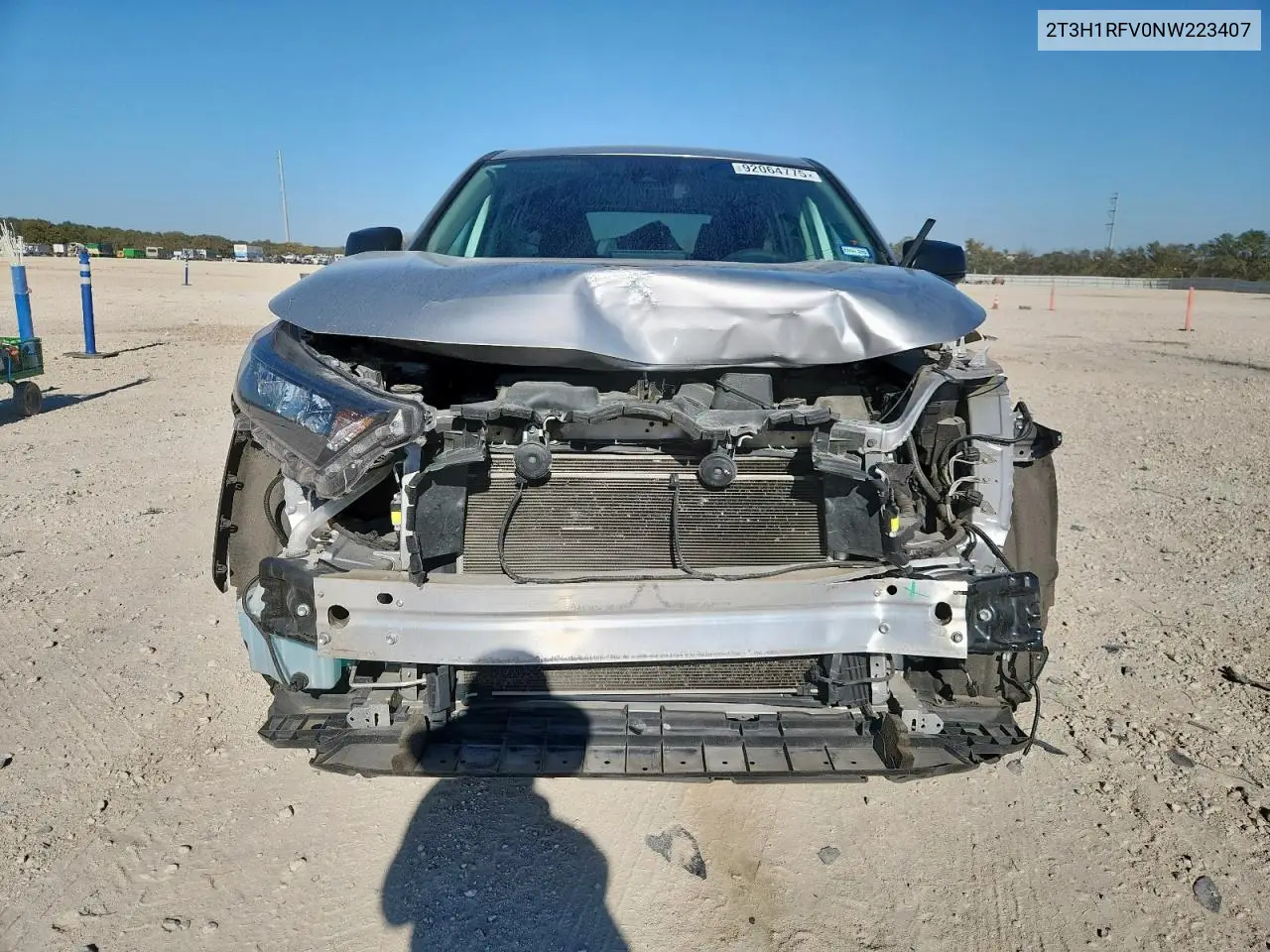 2T3H1RFV0NW223407 2022 Toyota Rav4 Le