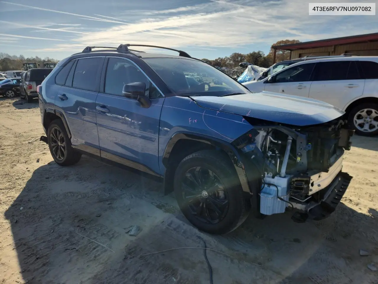 4T3E6RFV7NU097082 2022 Toyota Rav4 Xse