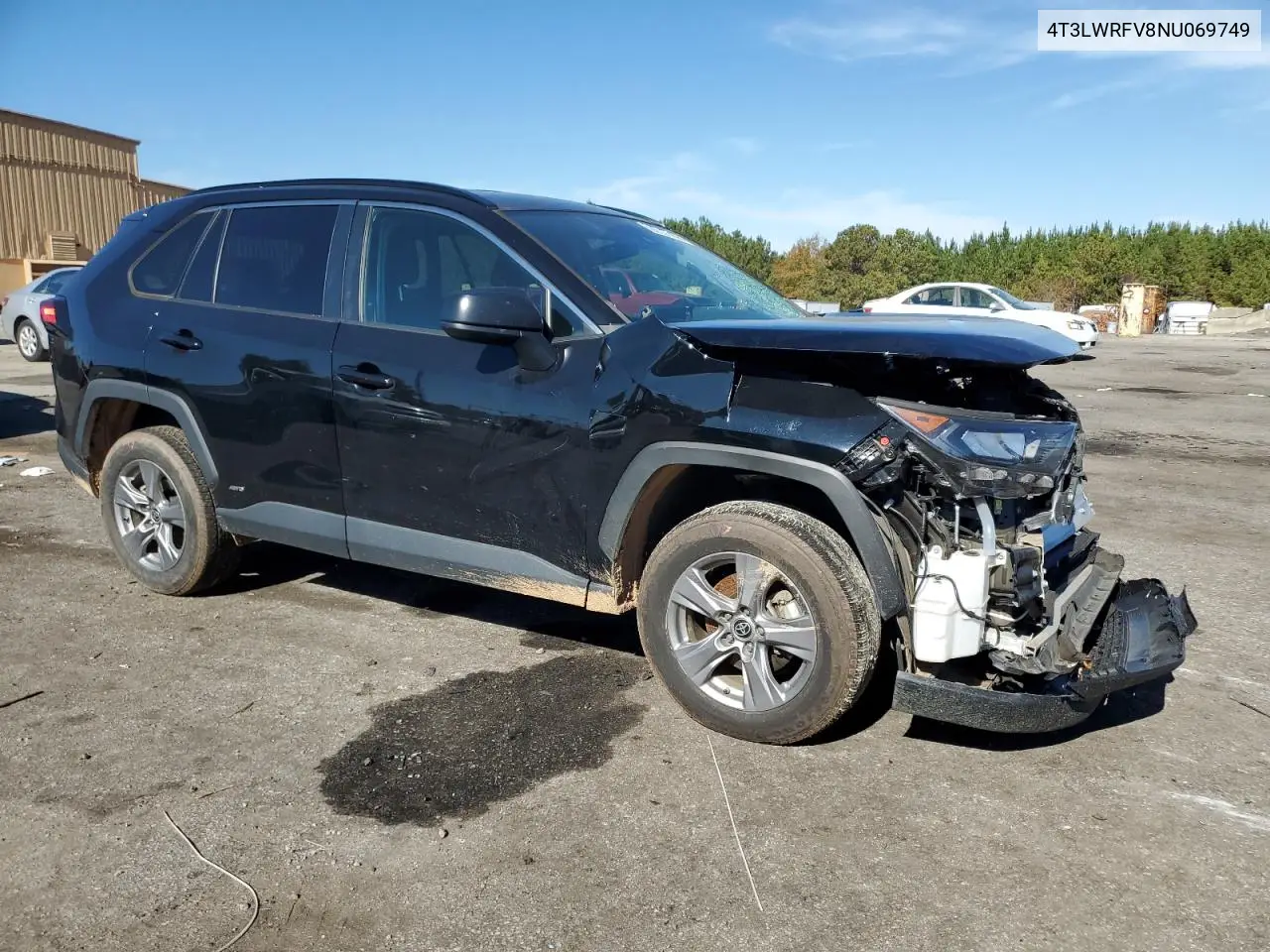 4T3LWRFV8NU069749 2022 Toyota Rav4 Le