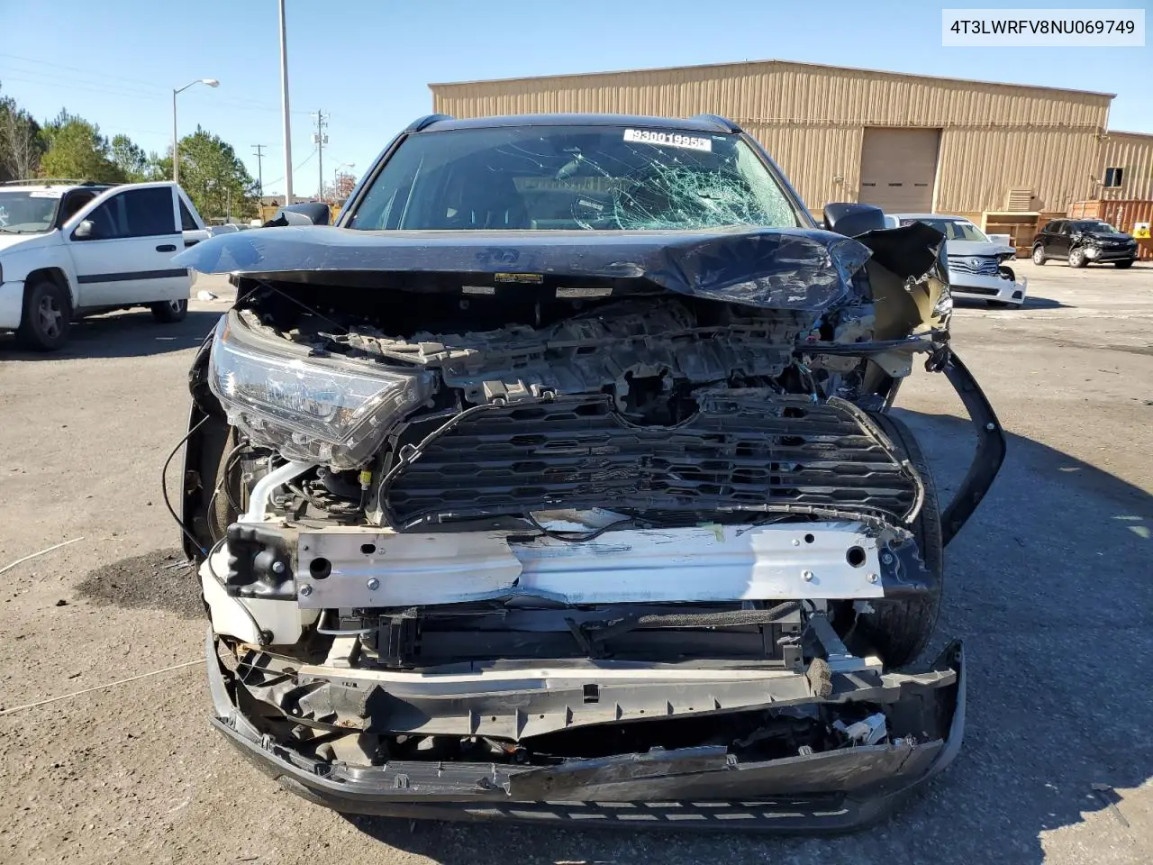 4T3LWRFV8NU069749 2022 Toyota Rav4 Le