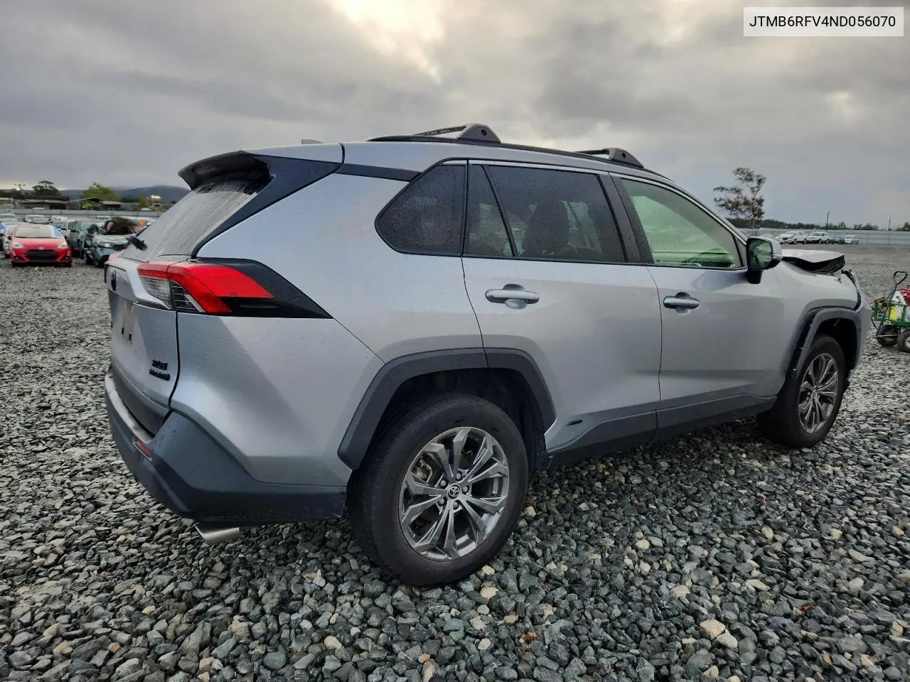 JTMB6RFV4ND056070 2022 Toyota Rav4 Xle Premium