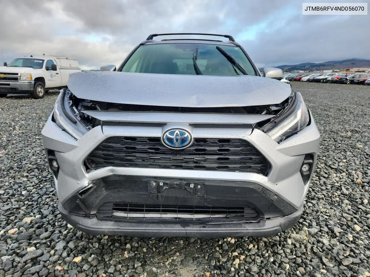 JTMB6RFV4ND056070 2022 Toyota Rav4 Xle Premium