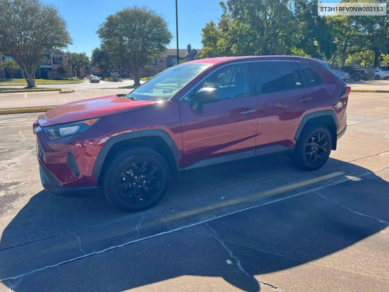 2T3H1RFV0NW202153 2022 Toyota Rav4 Le