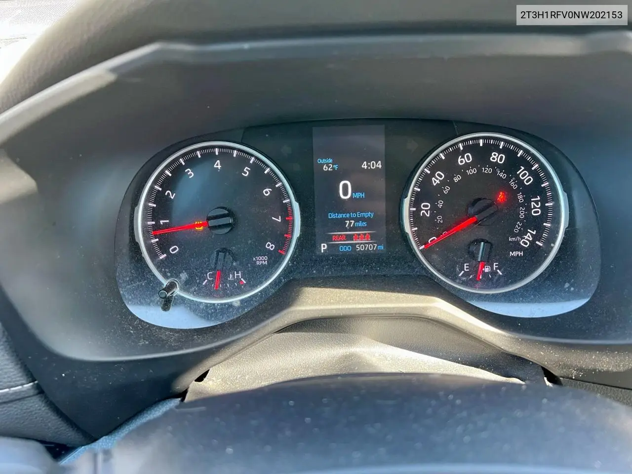 2T3H1RFV0NW202153 2022 Toyota Rav4 Le