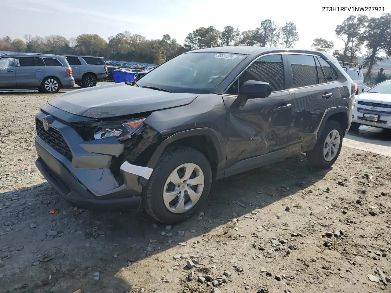 2T3H1RFV1NW227921 2022 Toyota Rav4 Le