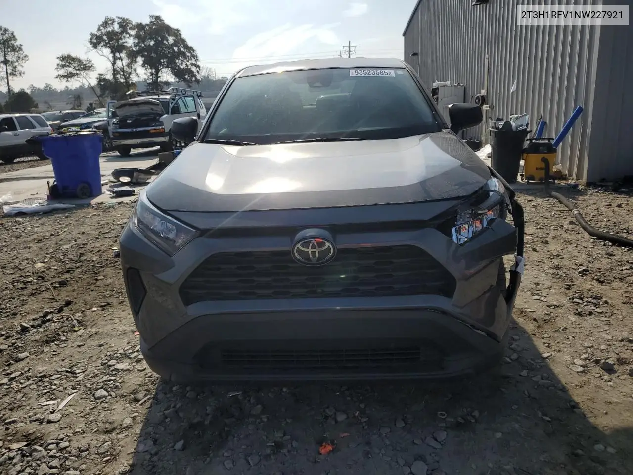 2T3H1RFV1NW227921 2022 Toyota Rav4 Le