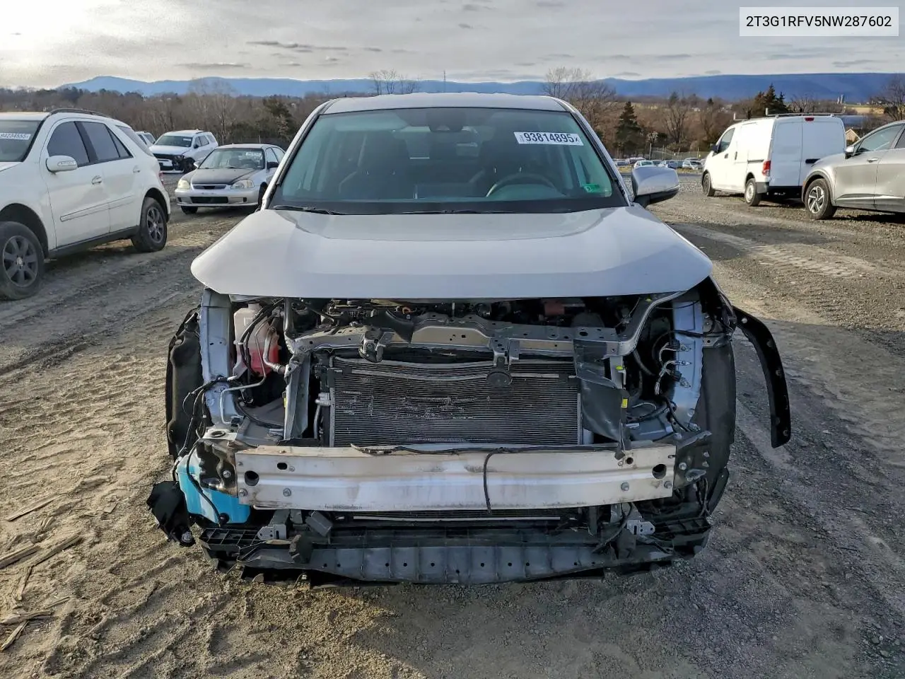 2T3G1RFV5NW287602 2022 Toyota Rav4 Le