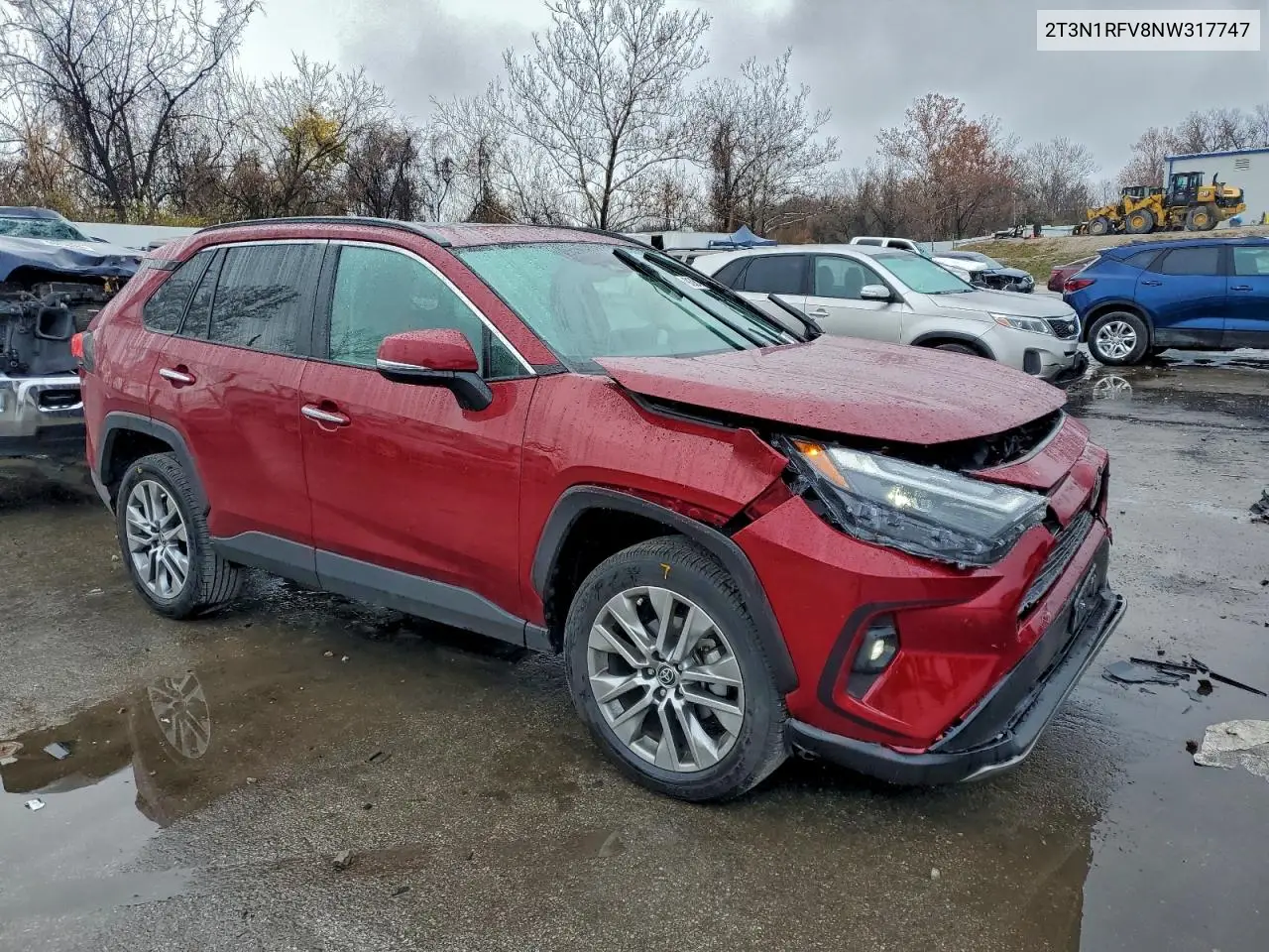2T3N1RFV8NW317747 2022 Toyota Rav4 Limited