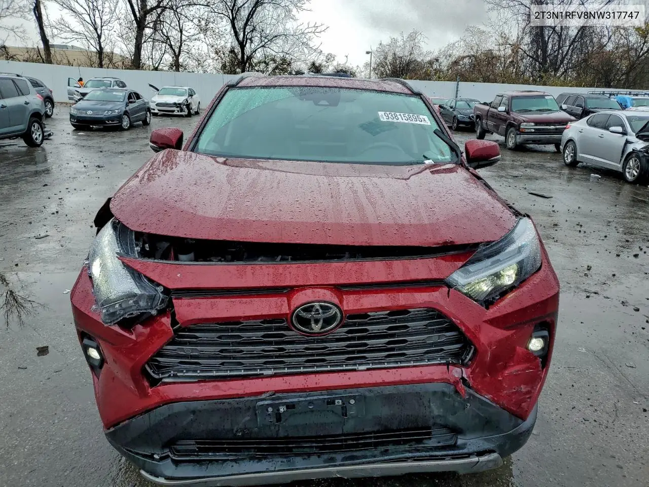 2T3N1RFV8NW317747 2022 Toyota Rav4 Limited