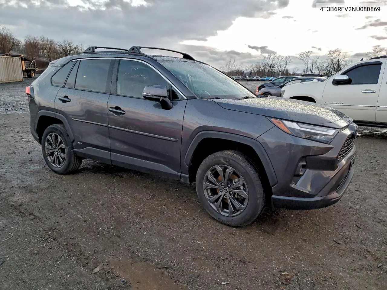 4T3B6RFV2NU080869 2022 Toyota Rav4 Xle Premium