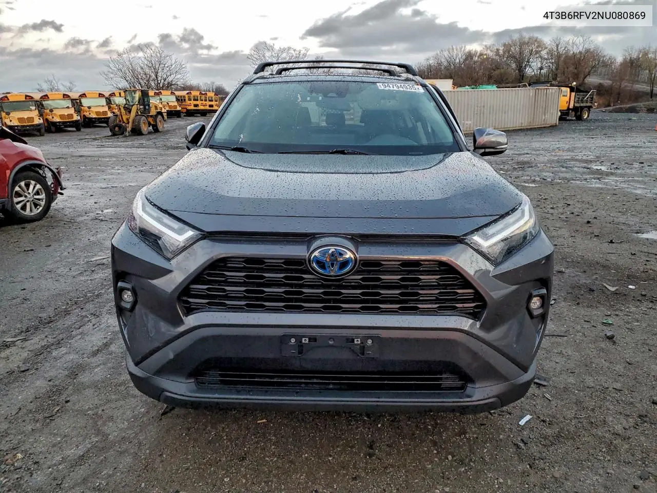 4T3B6RFV2NU080869 2022 Toyota Rav4 Xle Premium