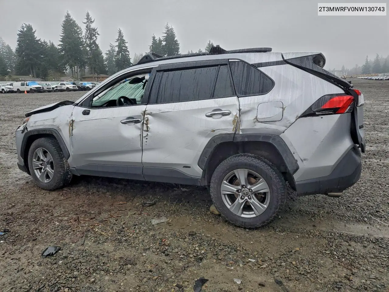 2T3MWRFV0NW130743 2022 Toyota Rav4 Le