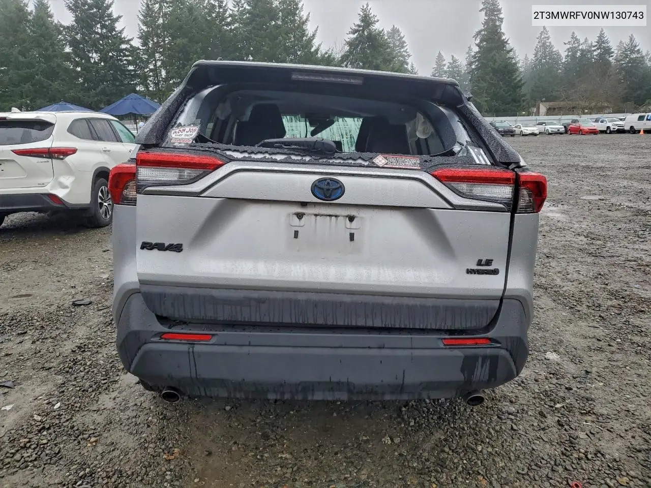 2T3MWRFV0NW130743 2022 Toyota Rav4 Le
